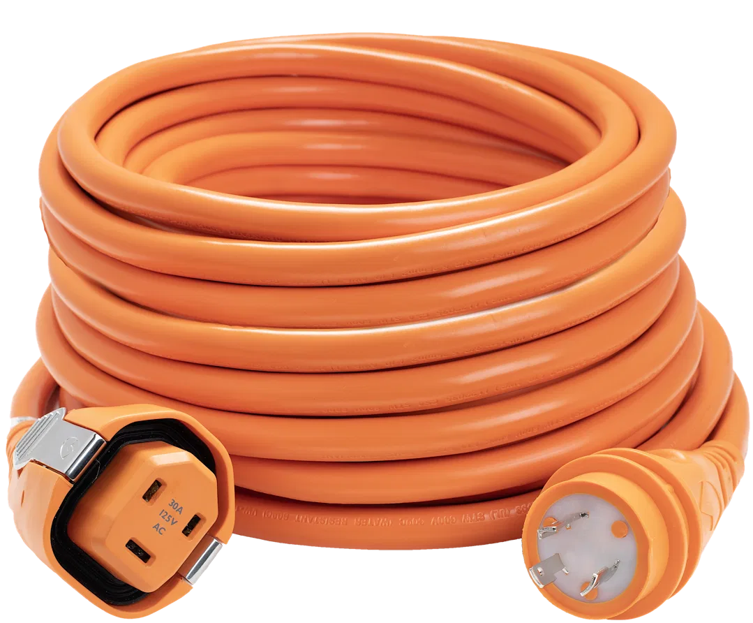 C30503 – SMART PLUG Power Cord, Power Supply Cord For Boats 30 Amp 50 Foot Length Dual Configuration Smart Plug Conne...